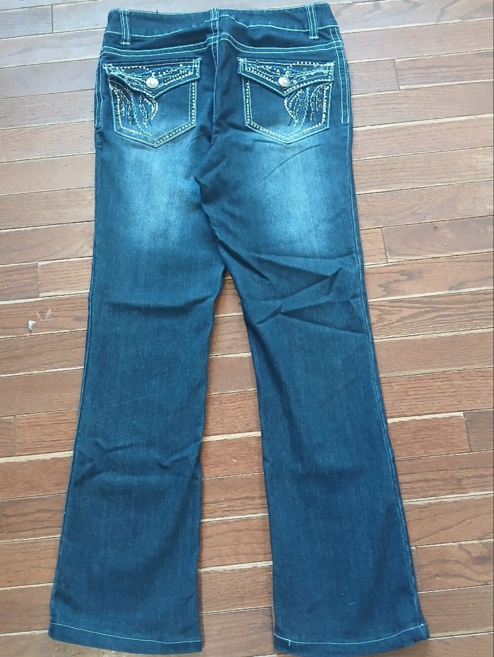 Faded Glory Dark Blue Boot Cut Jeans